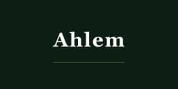 Ahlem independent eyewear brand logo