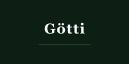 Götti independent eyewear brand logo