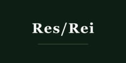Res/Rei independent eyewear brand logo
