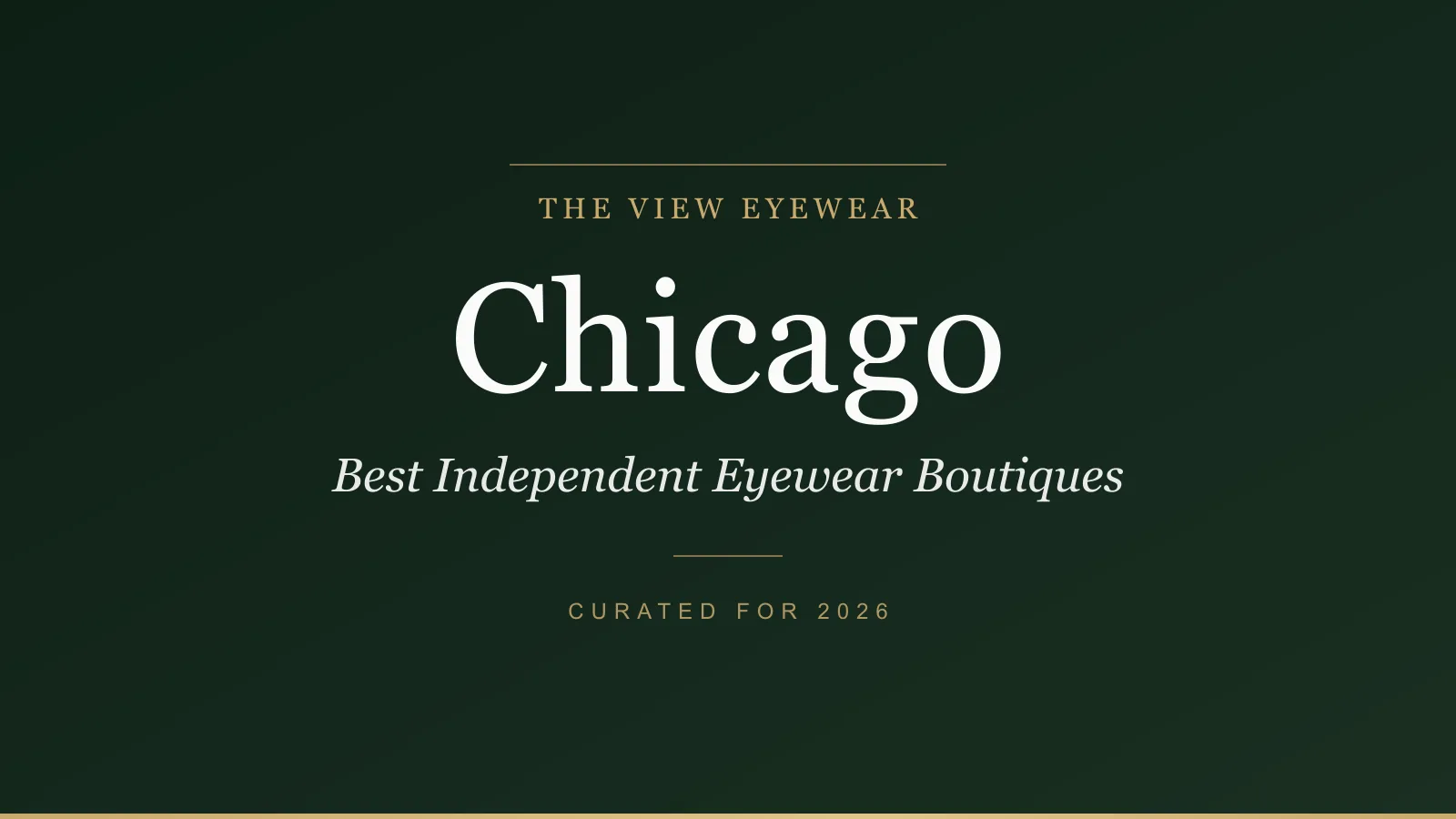 Best independent eyewear boutiques in Chicago Illinois carrying Lindberg Mykita and Jacques Marie Mage frames