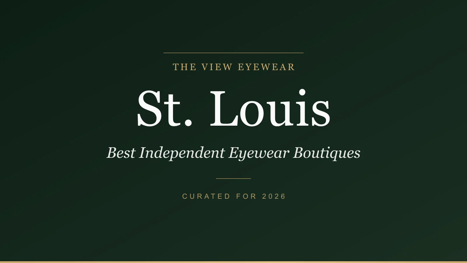 Best independent eyewear boutiques in St. Louis Missouri carrying Lindberg Mykita Jacques Marie Mage and designer frames