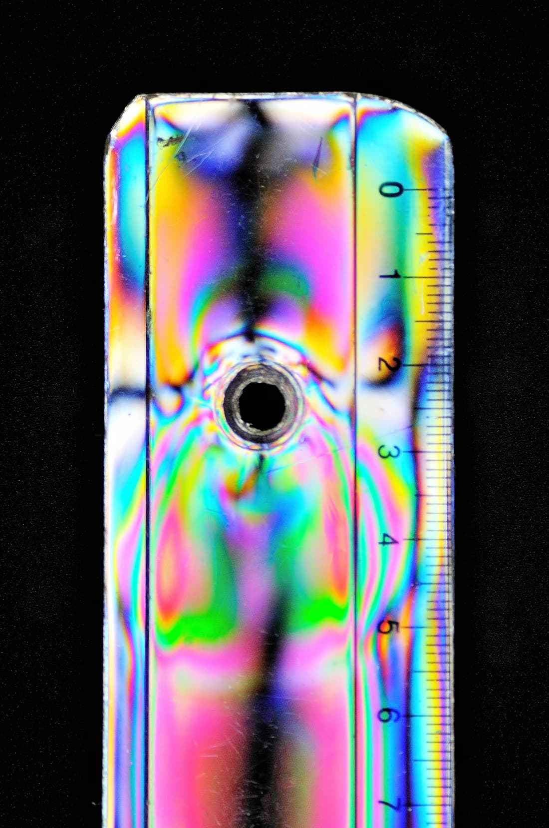 Freeform progressive lens being surfaced on machinery in a Shamir optical laboratory