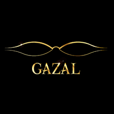 Gazal Eyewear logo — bold Italian-acetate frames handcrafted in Roswell, Georgia