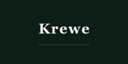Krewe logo — New Orleans-born Southern luxury eyewear